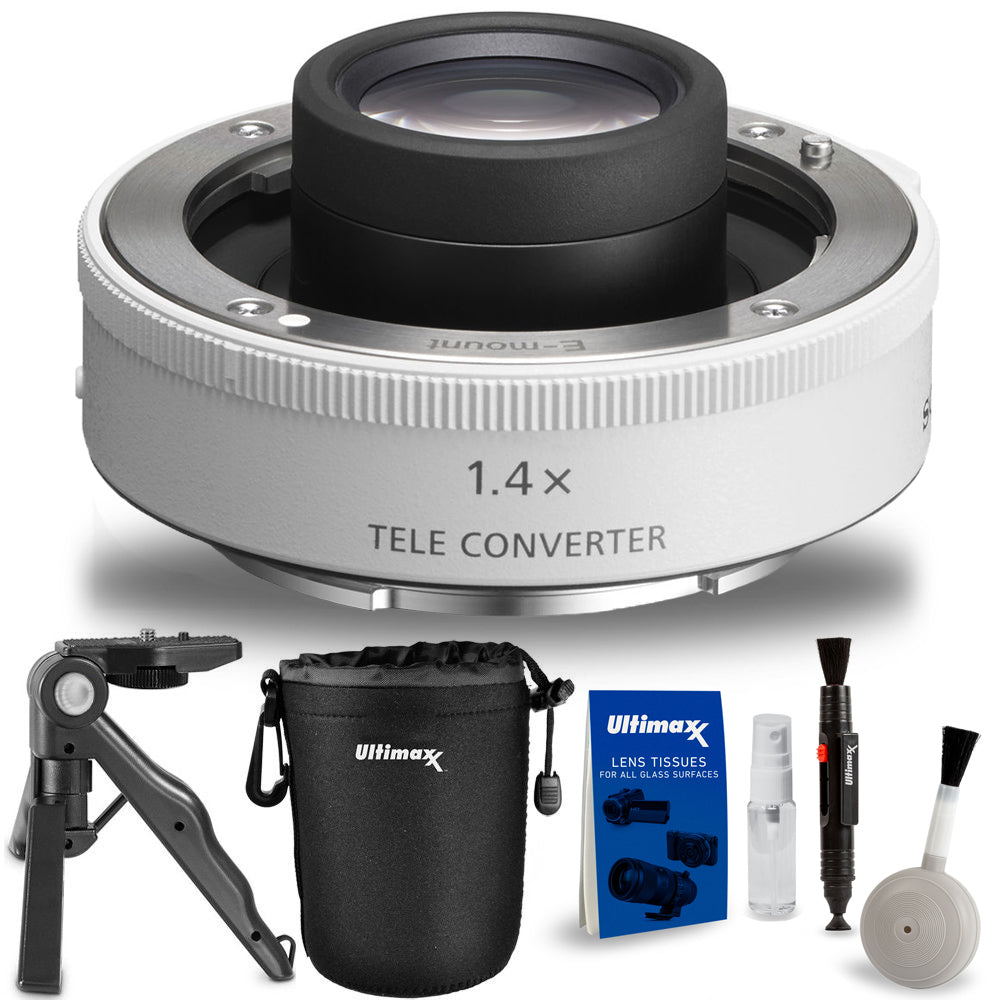 Téléconvertisseur Sony FE 1.4x SEL14TC - Ensemble d'accessoires