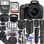 Appareil photo Nikon D5600 avec objectifs 18-55 mm + 70-300 mm VR + 500 mm - Offre groupée de qualité supérieure