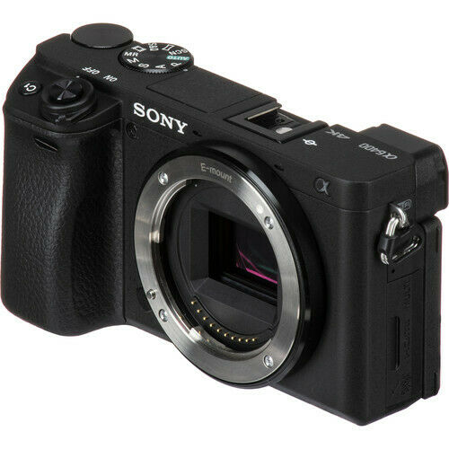 Appareil photo numérique sans miroir Sony Alpha a6400 (boîtier uniquement) - Pack essentiel de 32 Go