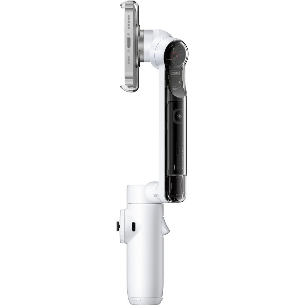 Ensemble stabilisateur de cardan pour smartphone Insta360 Flow (blanc) - CINSABBA