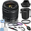 Canon EF-S 18-55mm f/3.5-5.6 IS II Autofocus Lens - 10PC Accessory Bundle