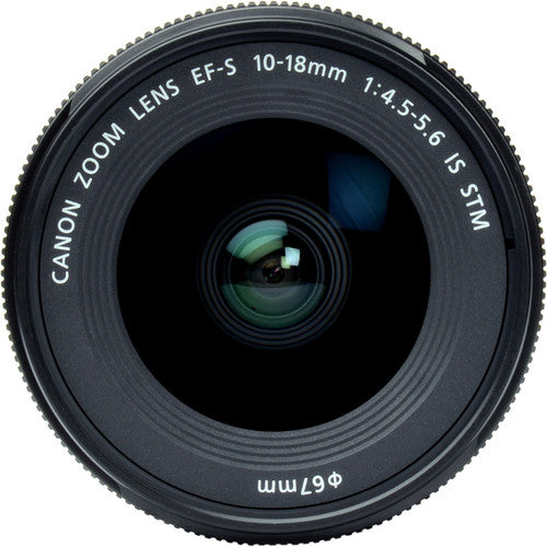 Objectif Canon EF-S 10-18 mm f/4.5-5.6 IS STM 9519B002 - Lot d'accessoires 10 pièces