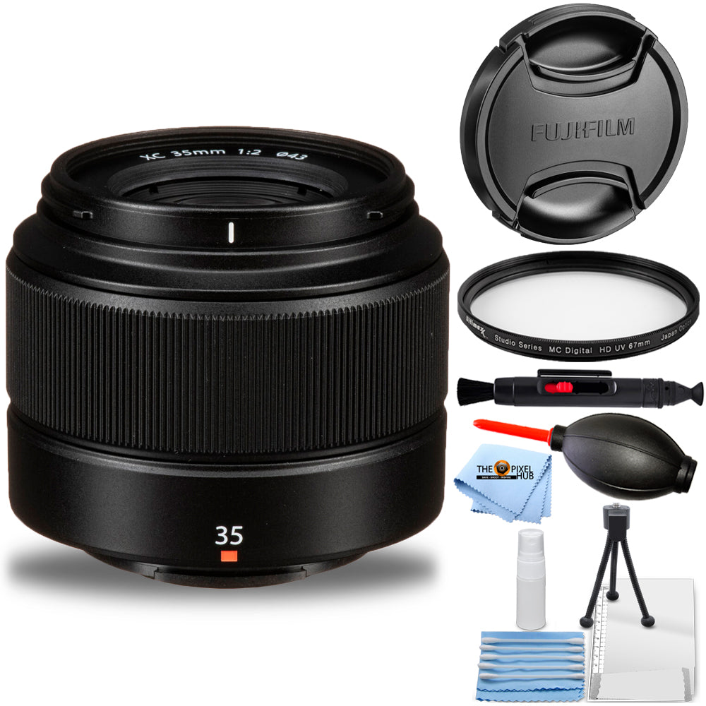 Objectif FUJIFILM XC 35 mm f/2 16647434 - Lot d'accessoires 7 pièces