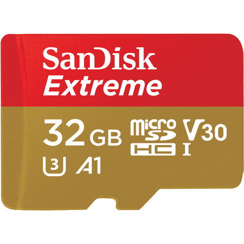 Carte microSDHC UHS-I SanDisk Extreme 32 Go - SDSQXAF-032G-GN6MN (sans adaptateur)