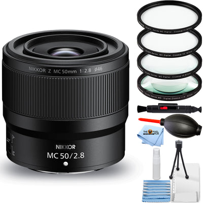 Nikon NIKKOR Z MC Objectif macro 50 mm f/2.8 20103 – Lot de 6 accessoires