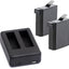 Generic GoPro HERO4 Dual Battery Charger and 2x HERO4 Batteries Bundle