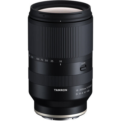 Objectif Tamron 18-300mm f/3.5-6.3 Di III-A VC VXD pour Sony E - Ensemble d'accessoires 7PC