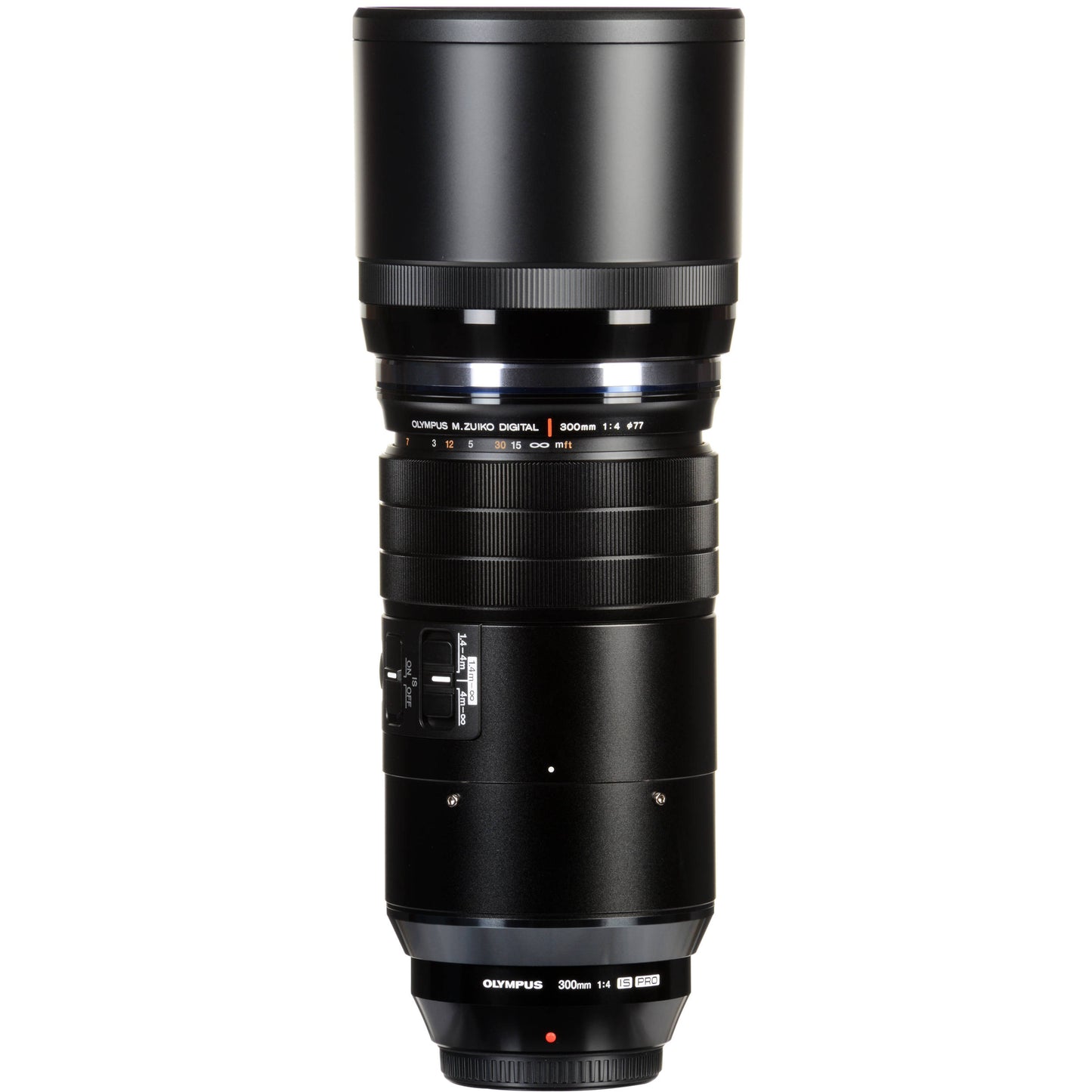 Objectif Olympus M.Zuiko Digital ED 300 mm f/4 IS PRO - Ensemble d'accessoires 8 pièces