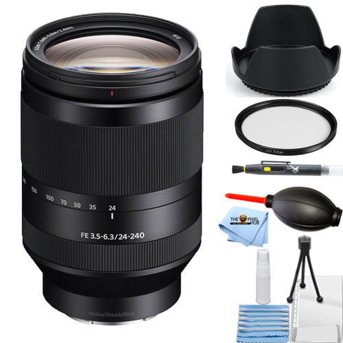 Objectif Sony FE 24-240 mm f/3.5-6.3 OSS SEL24240 – Ensemble de filtres UV essentiels