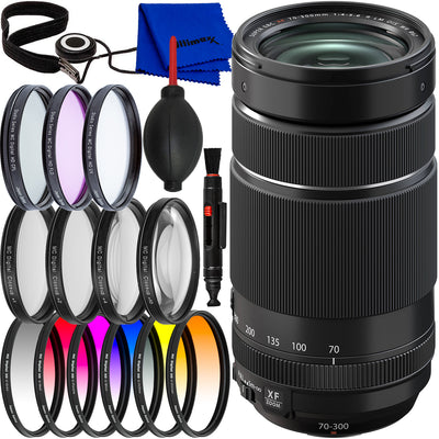 Objectif FUJIFILM XF 70-300 mm f/4-5.6 R LM OIS WR 16666868 - Lot d'accessoires 8 pièces