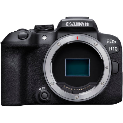 Appareil photo sans miroir Canon EOS R10 (boîtier uniquement) - Ensemble d'accessoires 9 pièces