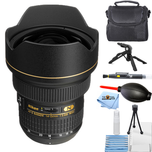 Nikon AF-S NIKKOR 14-24mm f/2.8G ED Lens 2163 - Essential Gadget Bag Bundle