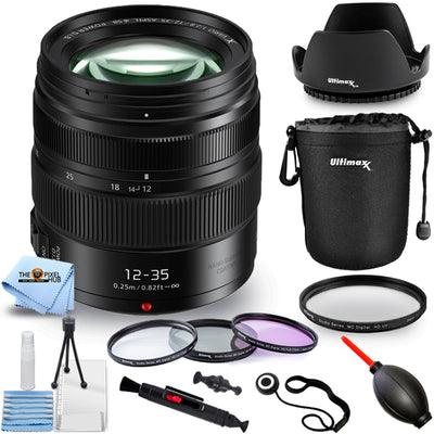 Panasonic Lumix GX Vario 12-35 mm f/2,8 II ASPH. Kit objectif + filtre POWER OIS