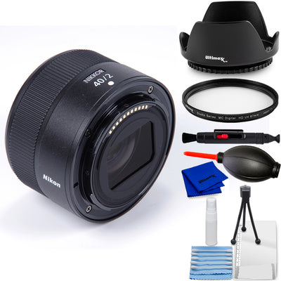 Nikon NIKKOR Z 40mm f/2 Lens 20102 - 7PC Accessory Bundle