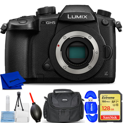 Appareil photo numérique Micro 4/3 sans miroir Panasonic Lumix DC-GH5 - Kit d'accessoires 7 pièces