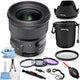 Sigma 24mm f/1.4 DG HSM Art Lens for Canon EF 401-101 - 10PC Accessory Bundle Sigma