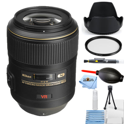 Objectif Nikon AF-S VR Micro-NIKKOR 105 mm f/2.8G IF-ED 2160 - Ensemble de filtres UV