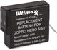 Rechargeable Battery for GoPro HERO 5 6 7 8 HERO8 HERO7 HERO6 HERO5 Black Ultimaxx