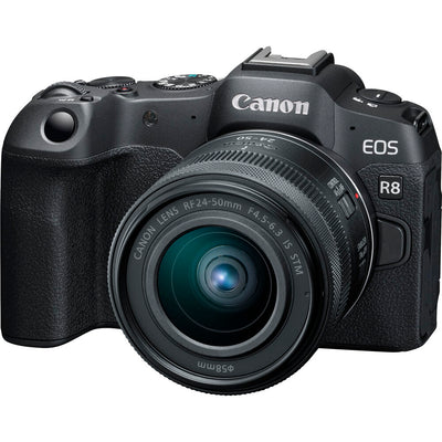 Appareil photo sans miroir Canon EOS R8 avec objectif RF 24-50 mm f/4.5-6.3 IS STM - 5803C012