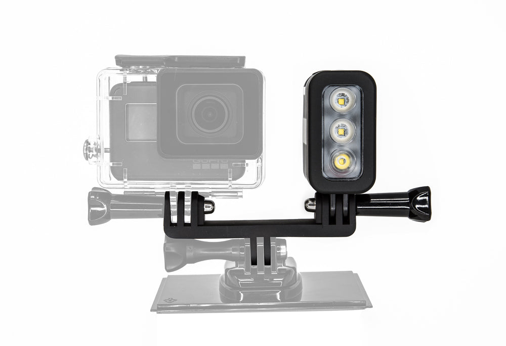 Lumière LED de plongée sous-marine étanche pour GoPro HERO9 8 7 6 5 4 3