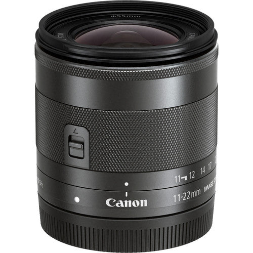 Objectif Canon EF-M 11-22 mm f/4-5.6 IS STM 7568B002 - Ensemble d'accessoires 7 pièces