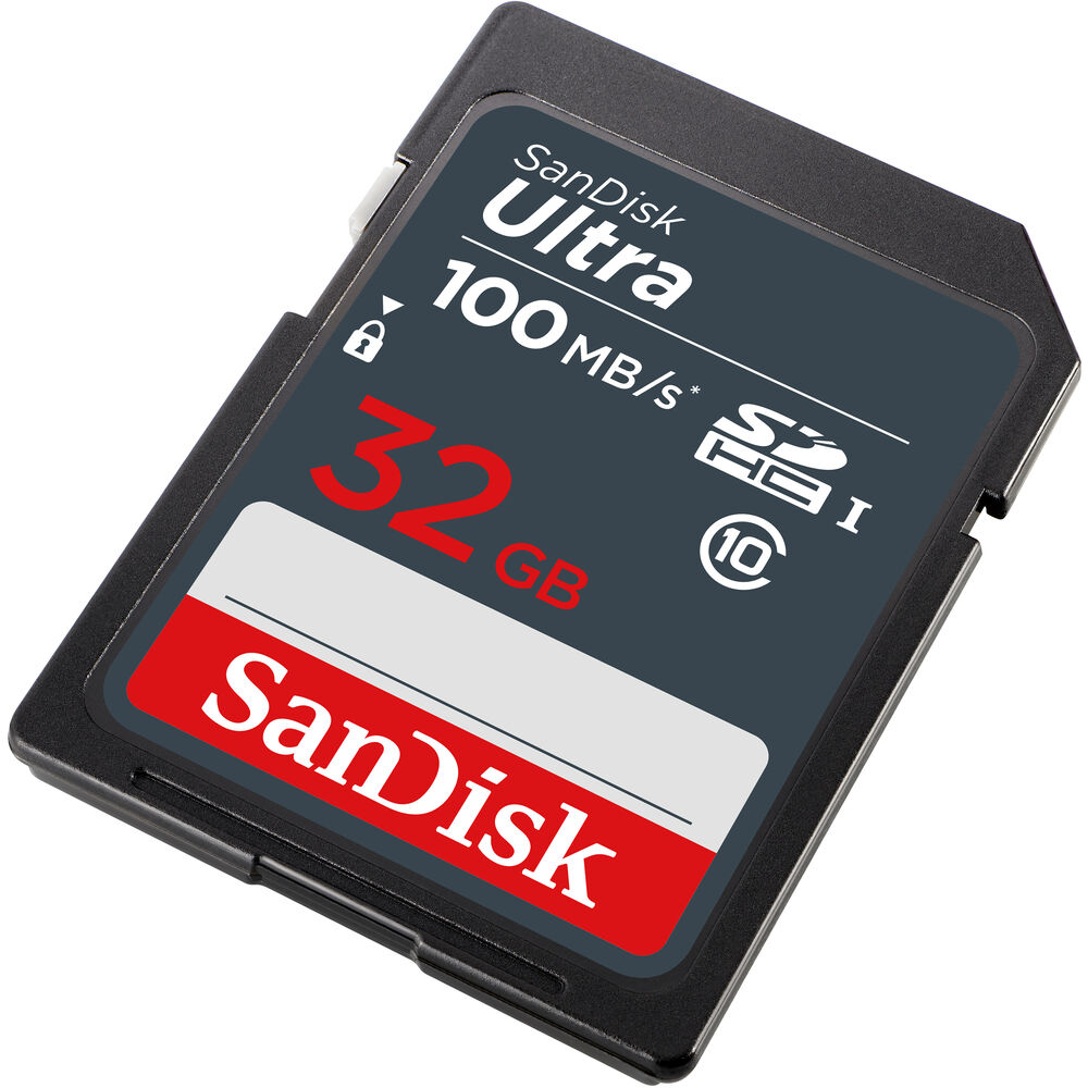 Carte mémoire SanDisk Ultra SDHC UHS-I 32 Go - SDSDUNR-032G-GN6IN