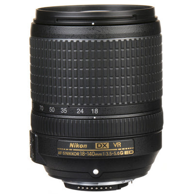 Objectif Nikon AF-S DX NIKKOR 18-140 mm f/3.5-5.6G ED VR - 2213 neuf dans une boîte blanche