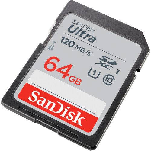 Carte mémoire SDXC Ultra UHS-I SanDisk 64 Go - SDSDUN4-064G-AN6IN