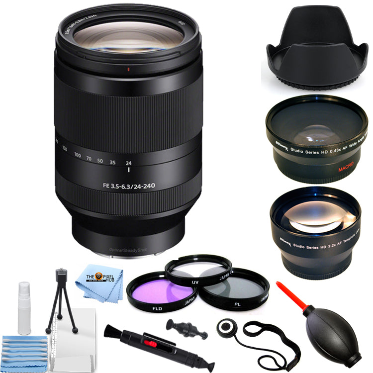 Objectif Sony FE 24-240 mm f/3.5-6.3 OSS SEL24240 - Objectifs téléobjectif et grand angle