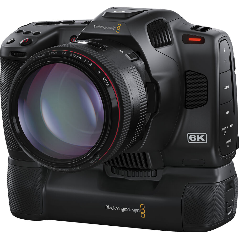 Blackmagic Design Pocket Cinema Camera 6K Pro Canon EF - Offre groupée essentielle de 64 Go