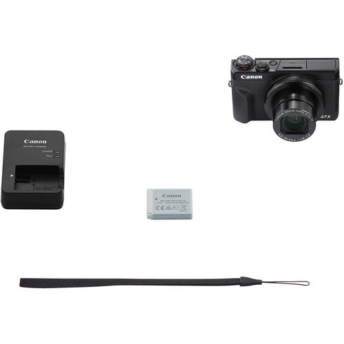 Appareil photo numérique Canon PowerShot G7 X Mark III (noir) + batterie de 64 Go