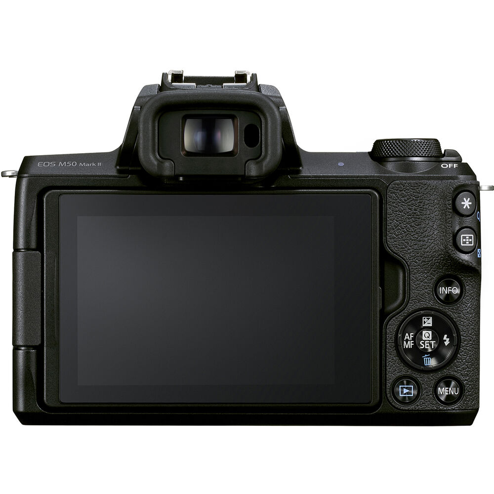 Appareil photo sans miroir Canon EOS M50 Mark II (noir) 4728C001 - Ensemble d'accessoires 7 pièces