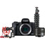 Appareil photo sans miroir Canon EOS M50 Mark II (noir) avec objectif 15-45 mm Vlogger 32 Go Kit