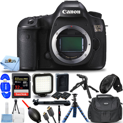 Appareil photo reflex numérique Canon EOS 5DS 5D S (boîtier uniquement) - Ensemble d'accessoires 12 pièces