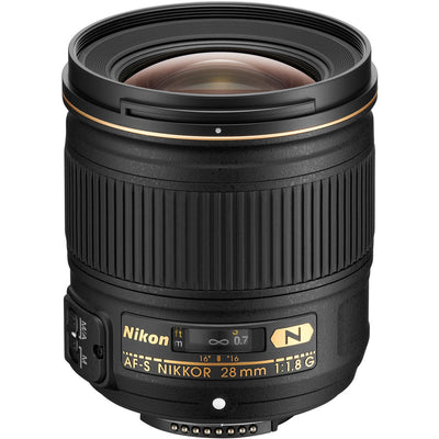 Objectif Nikon AF-S NIKKOR 28 mm f/1.8G 2203 - Neuf dans une boîte blanche