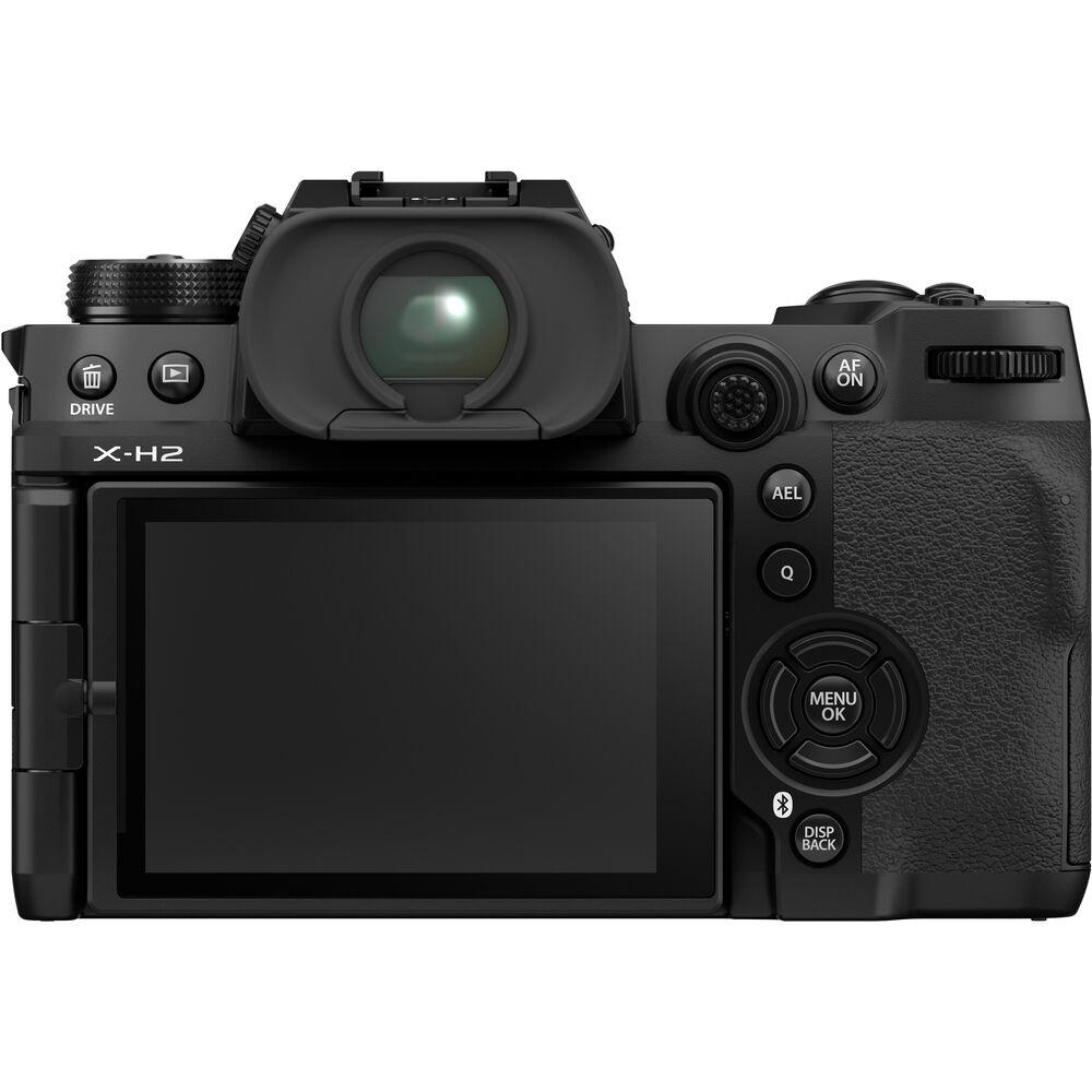 Appareil photo sans miroir FUJIFILM X-H2 avec objectif 16-80 mm - Ensemble d'accessoires 12 pièces