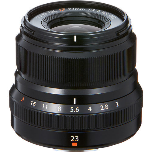 FUJIFILM XF 23mm f/2 R WR Lens (Black) - 16523169