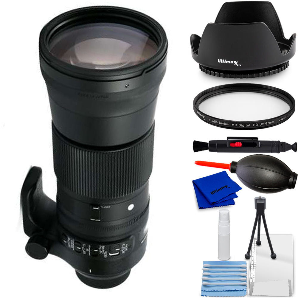 Objectif contemporain Sigma 150-600 mm f/5-6.3 DG OS HSM (Canon EF) - Offre groupée UV