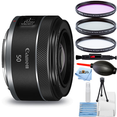 Objectif Canon RF 50 mm f/1.8 STM 4515C002 - Kit de filtres essentiels