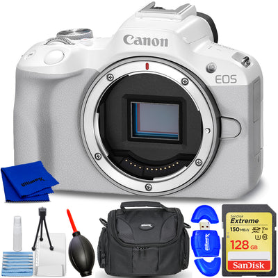 Cliquez pour agrandir
 Appareil photo sans miroir Canon EOS R50 (blanc) 5812C002 - Ensemble d'accessoires 7 pièces