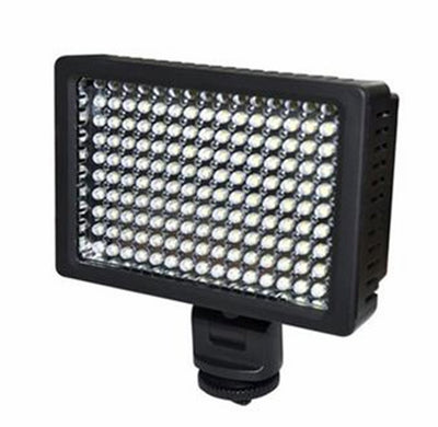 Caméra vidéo professionnelle ULTIMAXX à intensité variable 160 LED pour Canon Nikon Sony