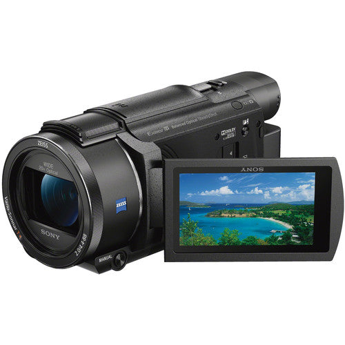 Sony FDR-AX53 Caméscope Handycam 4K Ultra HD (Noir) - Ensemble d'accessoires 15PC