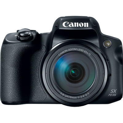 Appareil photo numérique Canon PowerShot SX70 HS 3071C001 + 32 Go + kit d'éclairage LED