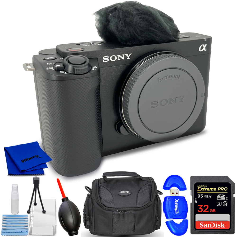 Appareil photo sans miroir Sony ZV-E1 (noir) ILCZVE1/B - Ensemble d'accessoires 7 pièces