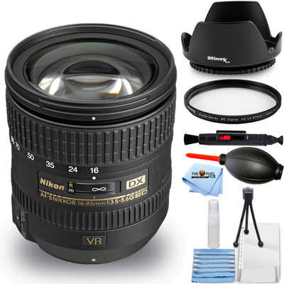 Nikon AF-S DX NIKKOR 16-85mm f/3.5-5.6G ED VR Objectif 2178 - Ensemble UV essentiel