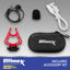 Micro Bluetooth Lavalier sans fil Ultimaxx pour iPhone Android + Kit Vlog avec anneau LED