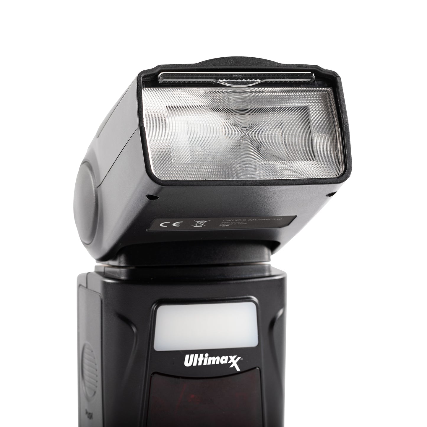 Ultimaxx Dynamic DF260VL Flash Speedlite avec lumière LED + 4 piles AA