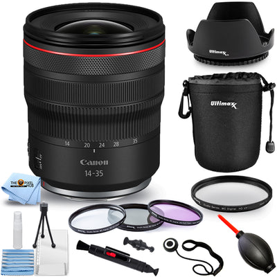 Objectif Canon RF 14-35 mm f/4L IS USM 4857C002 - Lot d'accessoires 10 pièces