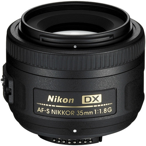 Nikon AF-S DX NIKKOR Objectif 35 mm f/1.8G (Noir) Ensemble de filtres UV essentiels