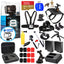 GoPro HERO8 HERO 8 Black - MÉGA KIT D'ACCESSOIRES Tout-en-1 + BATTERIE EXT + Bundle 64 Go
